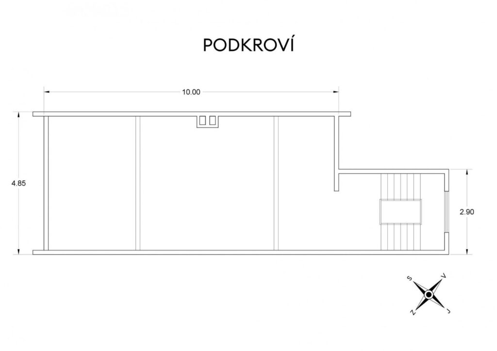 Štítary půdorys (4)